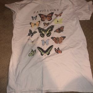 urban outfitters butterfly tshirt